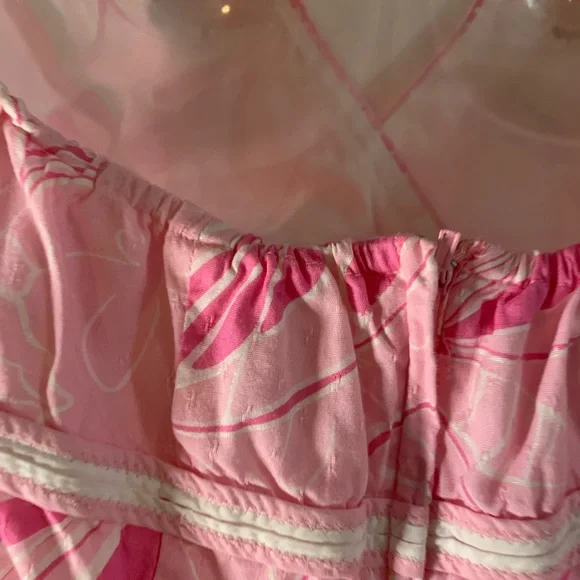 Lilly Pulitzer Vintage Pink Halter Dress with Butterfly Print - Picture 9 of 13
